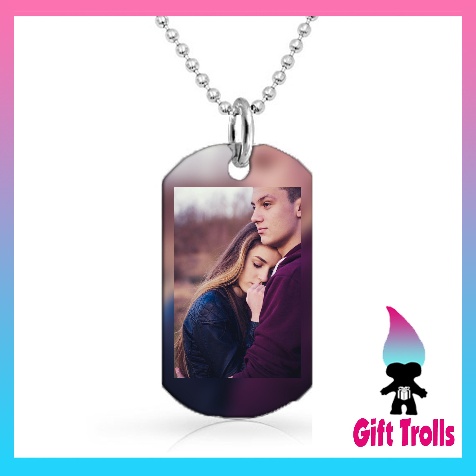 necklace with girlfriend's name for him