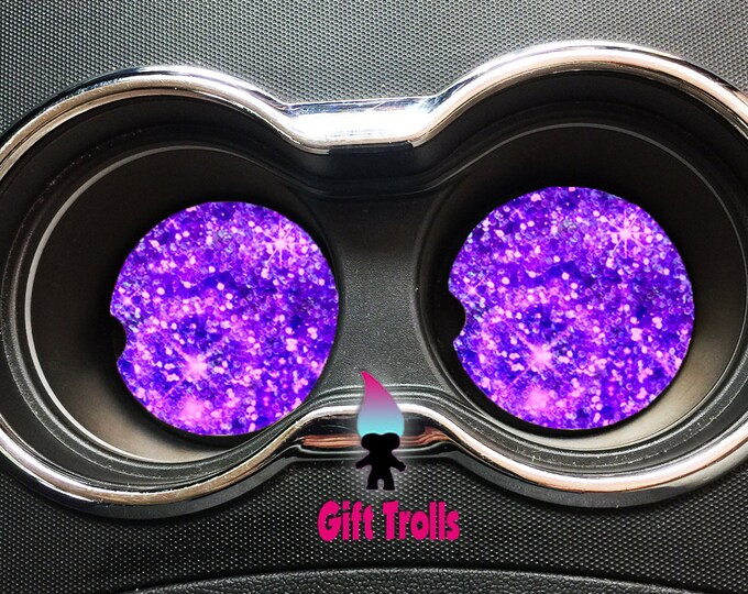 2.56 Multicolor Carolines Treasures Letter a football Purple & Gold Set of 2 Cup Holder Car Coasters CJ1064-ACARC 2.56 Multicolor Carolines Treasures Letter a football Purple & Gold Set of 2 Cup Holder Car Coasters CJ1064-ACARC