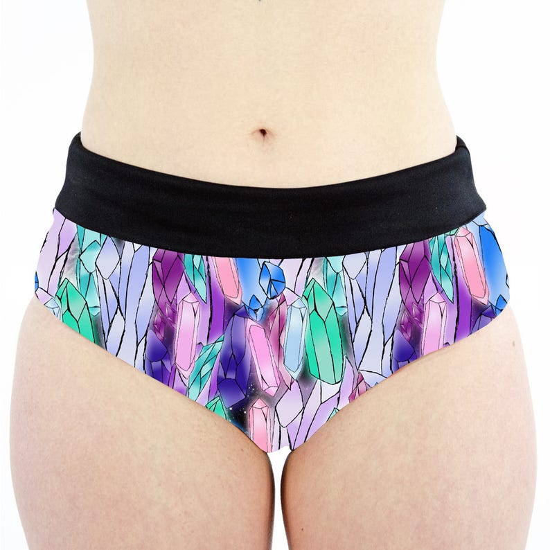 Crystals High Waisted Cheeky Shorts. Pole Dance Shorts. Pole Etsy
