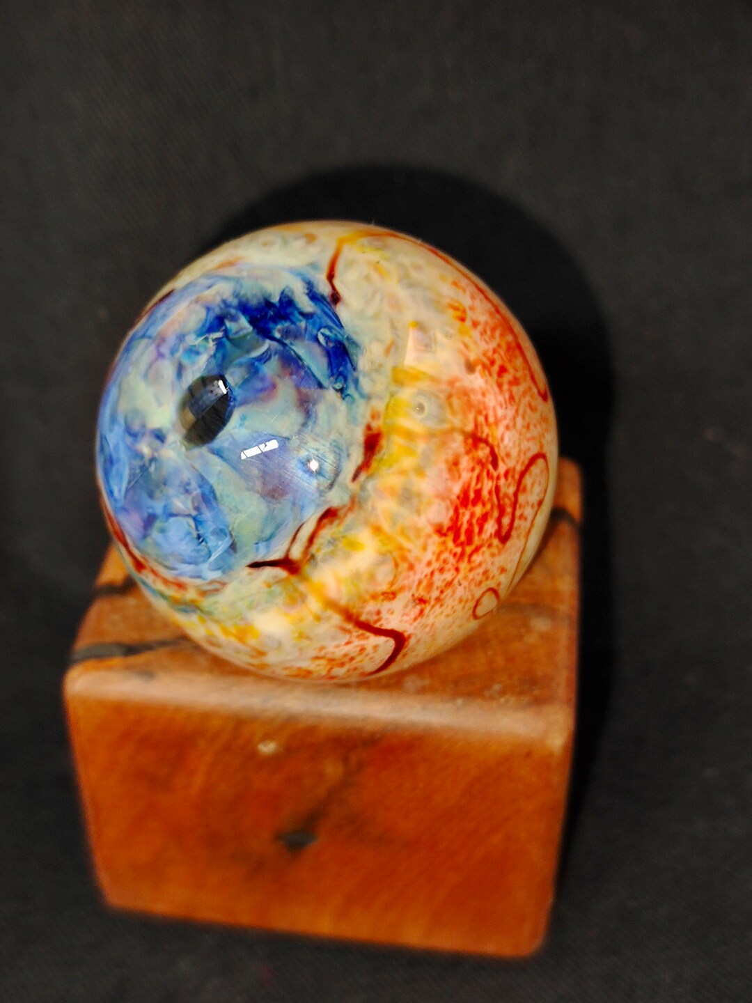 Human Eyeball Eye Handmade Borosilicate Glass Marble.dr Sawfish 2023 Etsy