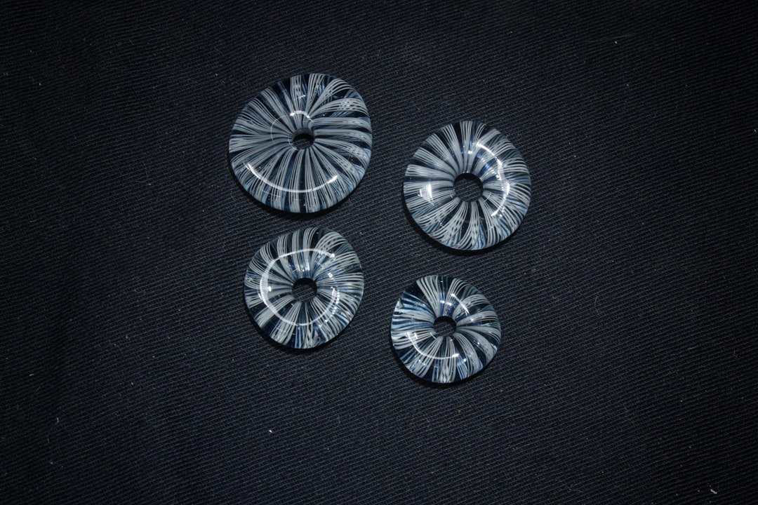 Infinity Handmade Borosilicate Glass Beads Set of Sawfish