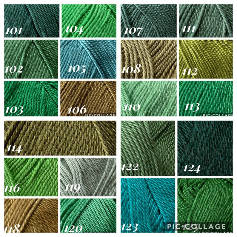 15 Mix Cotton Yarn, Bulk Cotton Yarn, 100 Mercerized Cotton Yarn, High