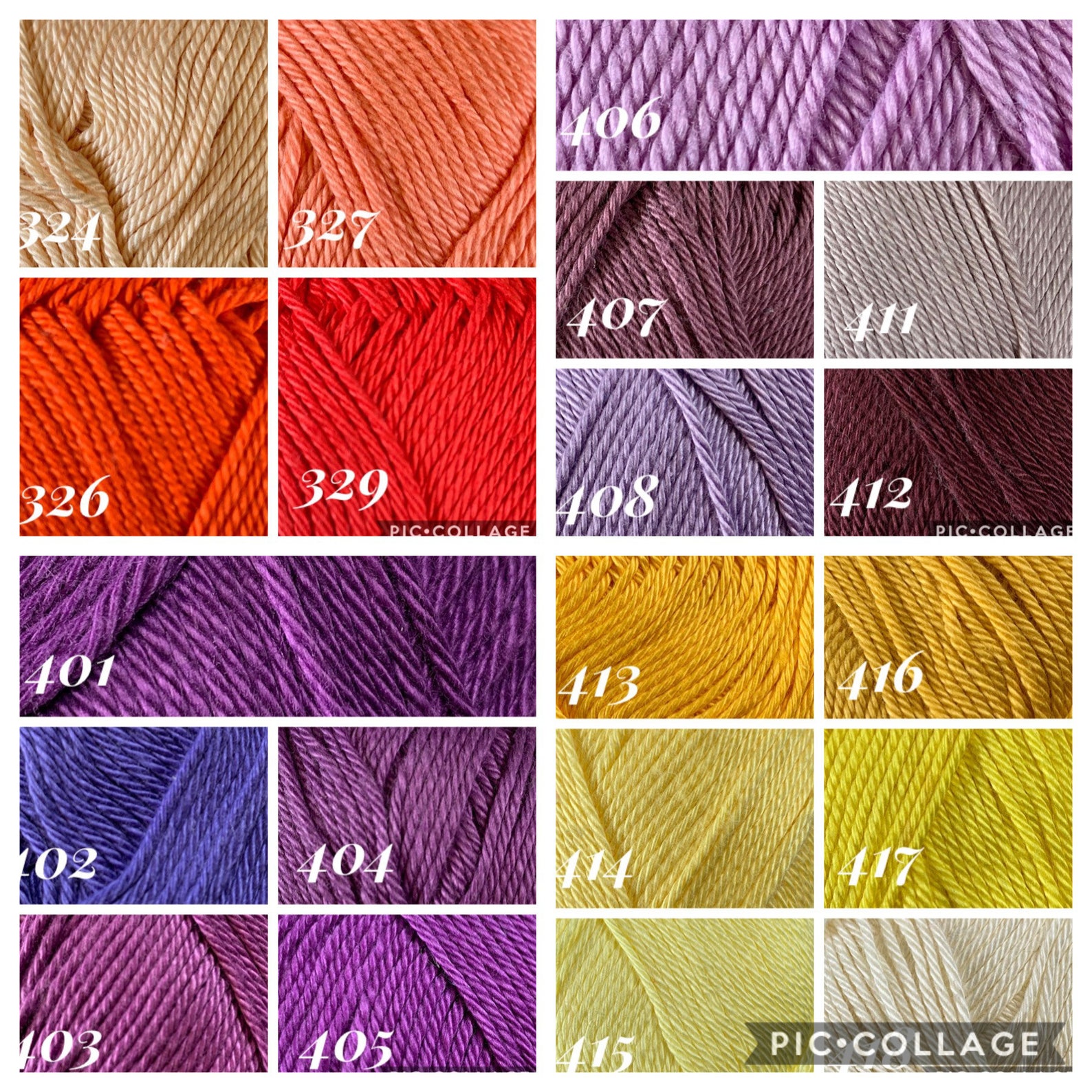 15 Mix Cotton Yarn, Bulk Cotton Yarn, 100 Mercerized Cotton Yarn, High