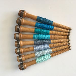 Mix 20 Blue cotton yarn, Cotton yarn , Free shipping, Blue yarn, Hand knit yarn, Blue knit yarn, Blue crochet yarn, Mix shades of blue yarn