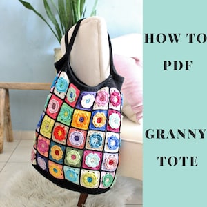 Crochet tote pattern, Crochet bag pattern, Handmade bag pattern, Bag knitted pattern, Crochet pattern bag