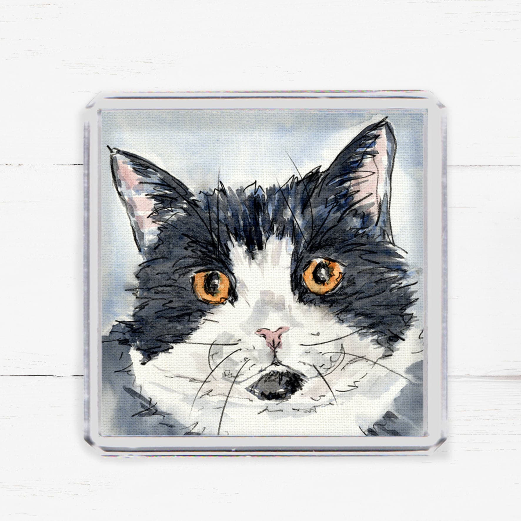 Fridge Cat Fridge Cat Lover Gift Gift Under Etsy