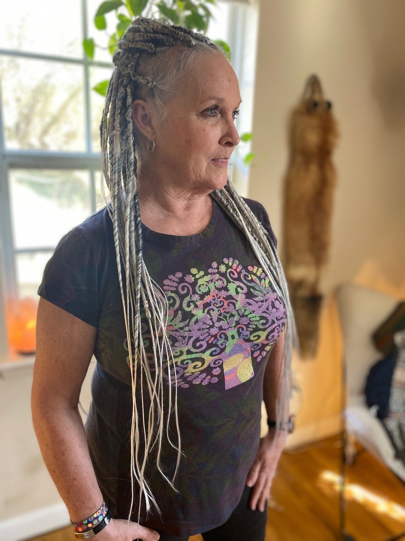 GRAY DREADS OMBRE. synthetic dreadlocks extensions Single | Etsy