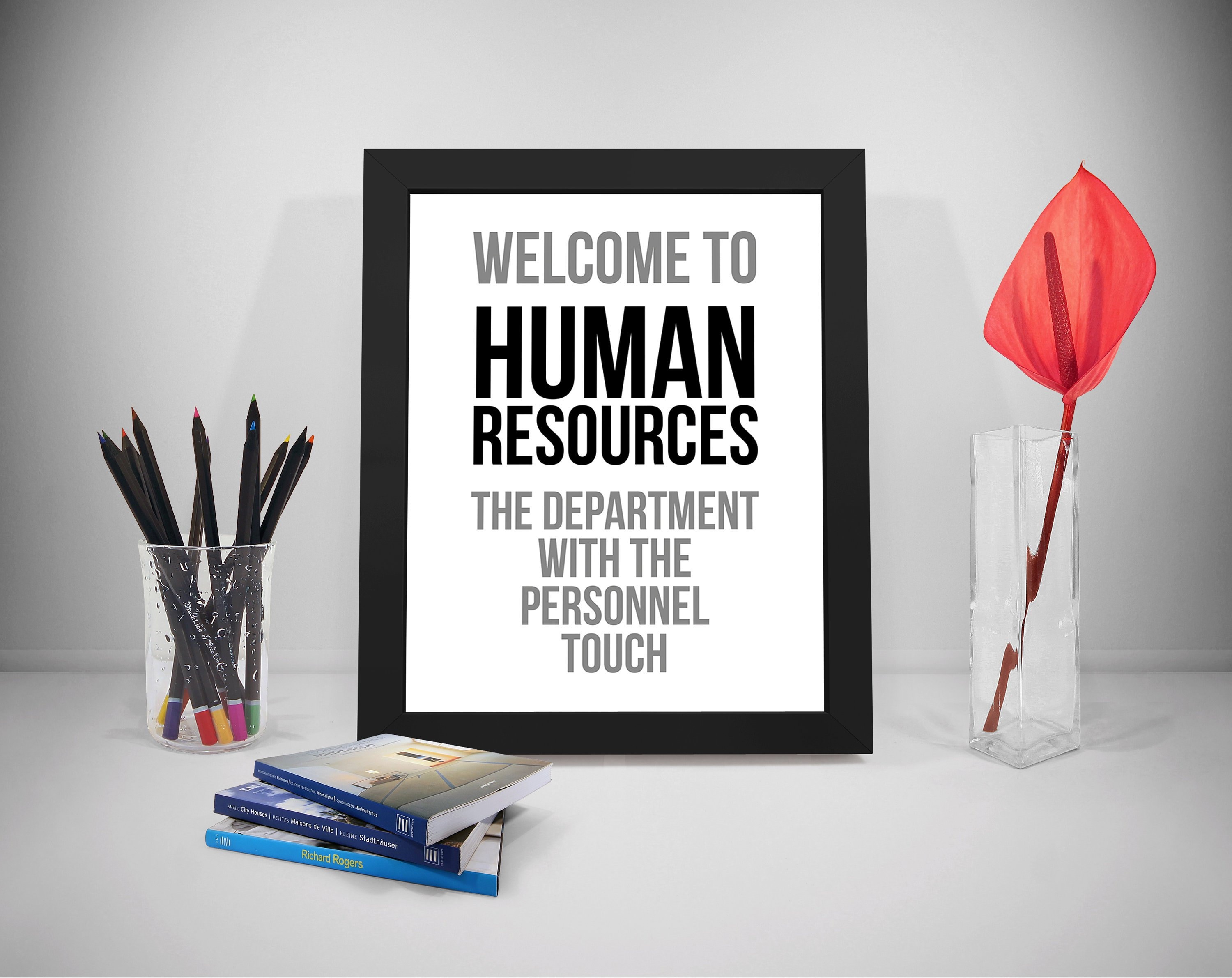 Human Resource Quotes, to Human Resources, Office Motivation Etsy