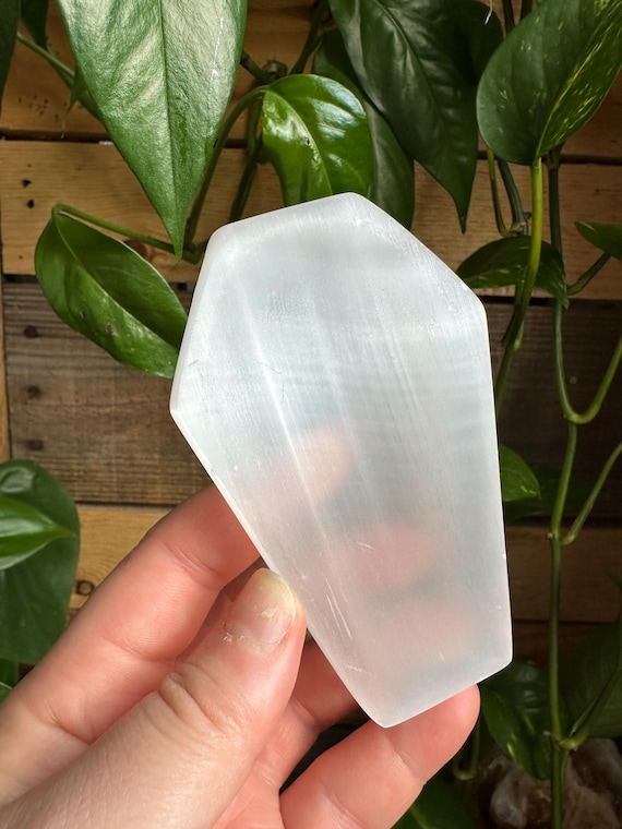 Selenite Coffin Dish