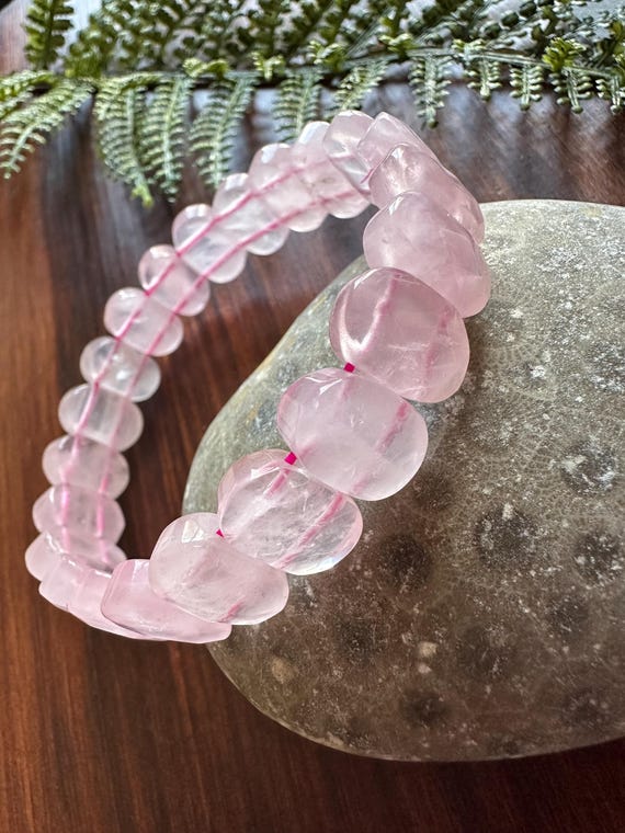 Rose Quartz Stretch Bracelet