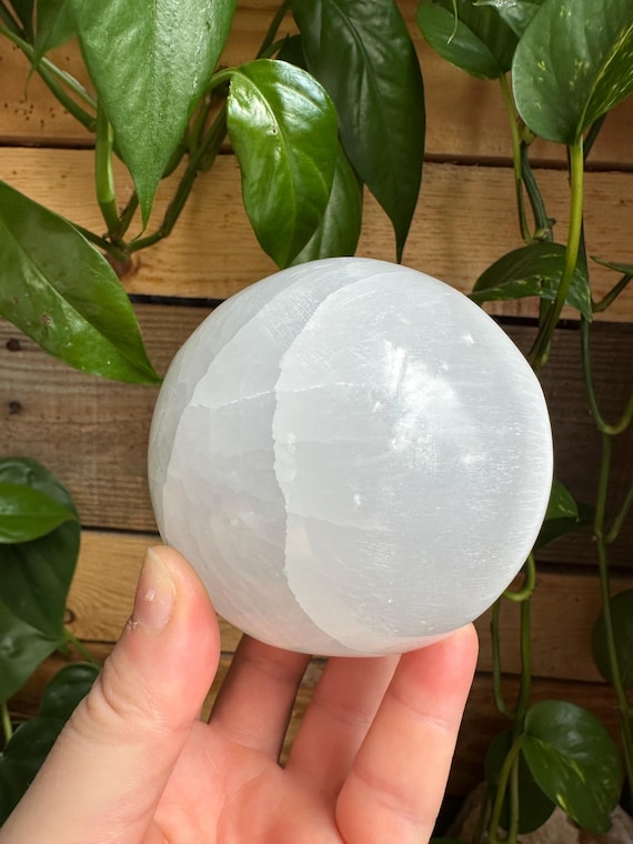Medium  Selenite Sphere