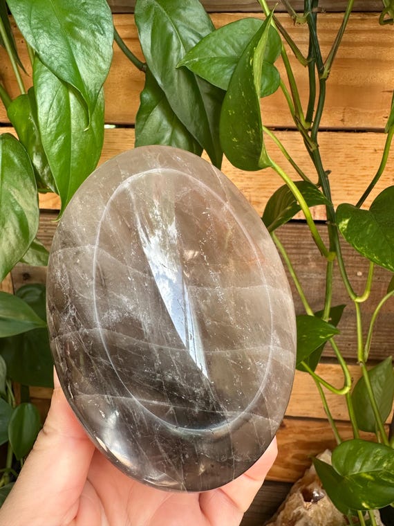 Smoky Quartz Bowl Jewelry Dish