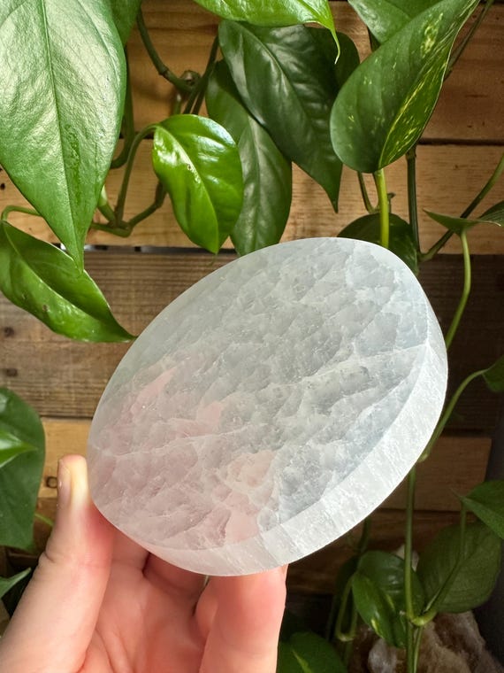 Selenite Charging Plate / Round Disk
