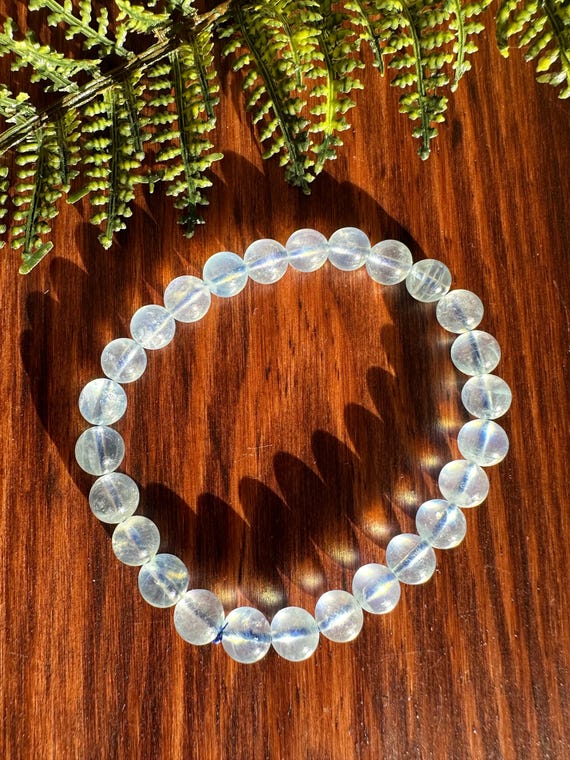 Aquamarine Stretch Bracelet