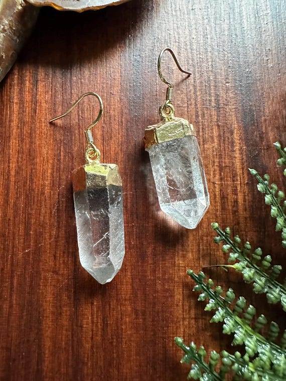 Quartz Points Earrings