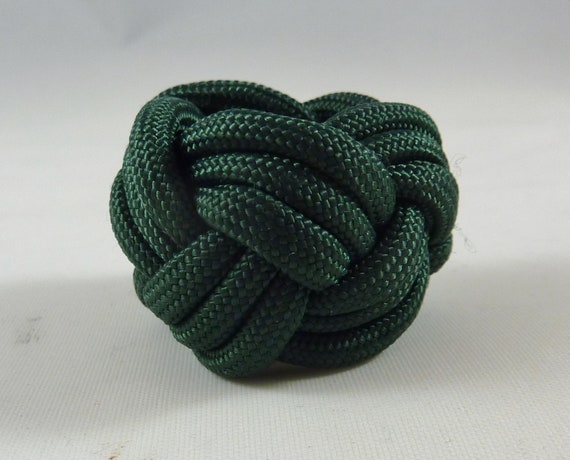 Paracord Neckerchief Woggle Slide Cub Boy Venture Scout Turks Head Knot Handmade
