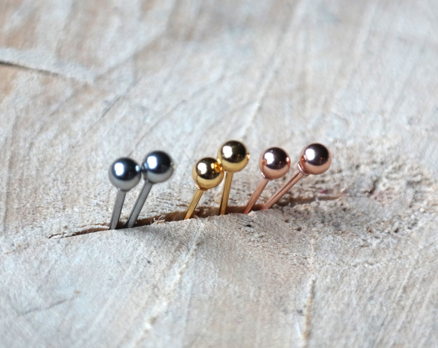Cartilagine Tragus Barbell Borchie Acciaio Chirurgico 316L Con Zirconi Lunghezza