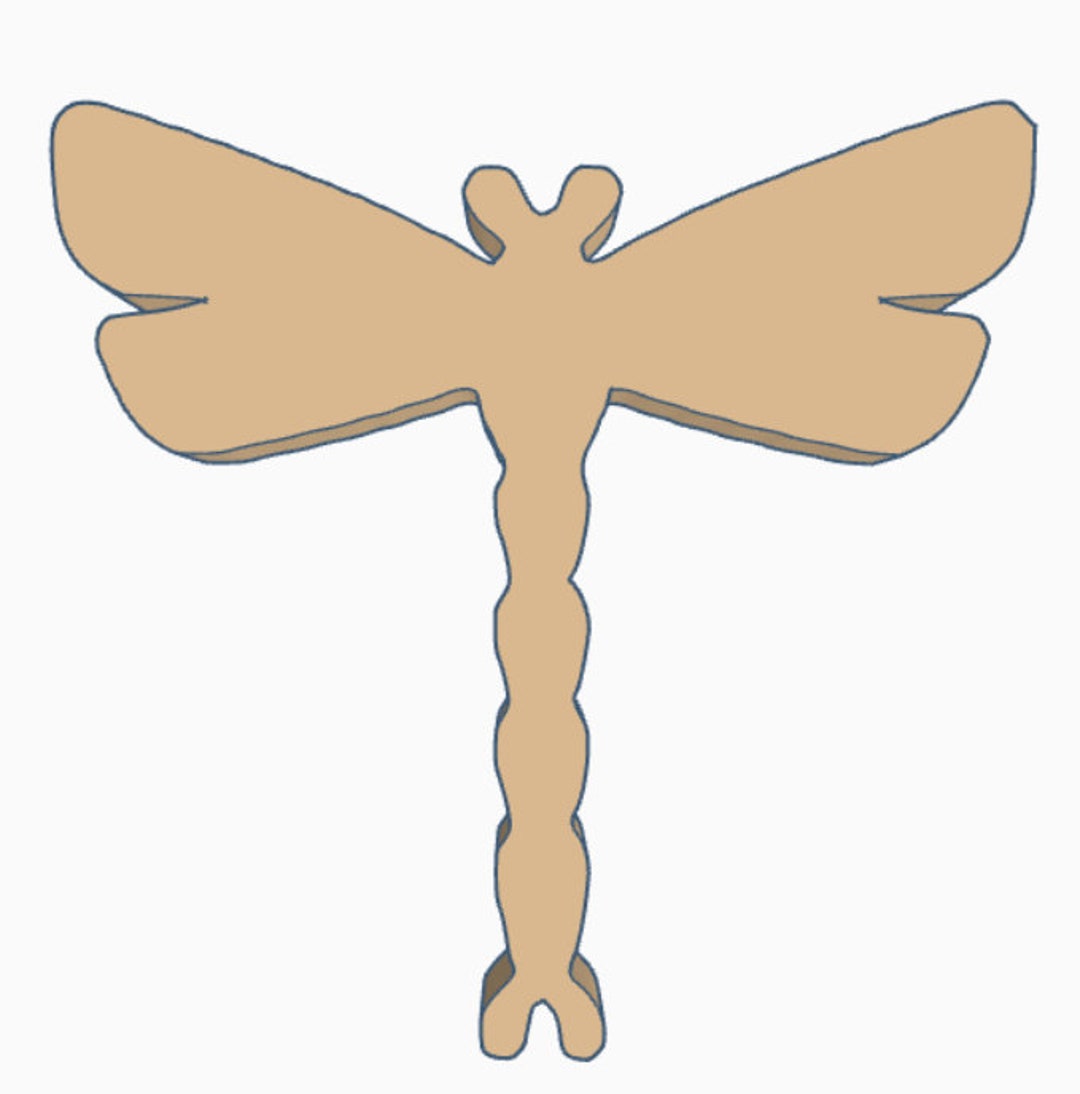 Barony of Vatavia Populace Badge Dragonfly 3D Printed Block Stamp Etsy