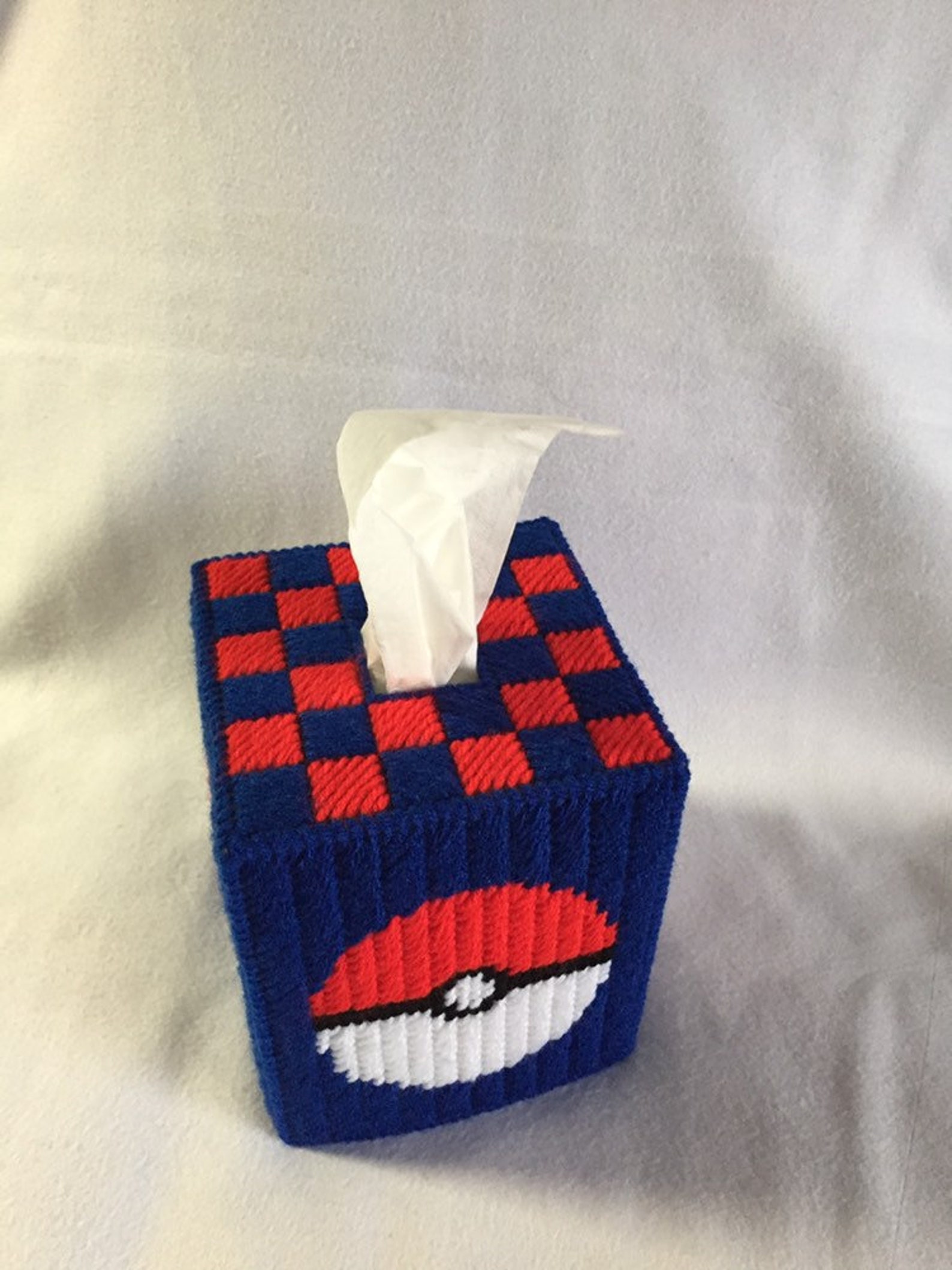 Pokemon Plastic Canvas Tissue Box Cover Tissue Topper TBC Etsy