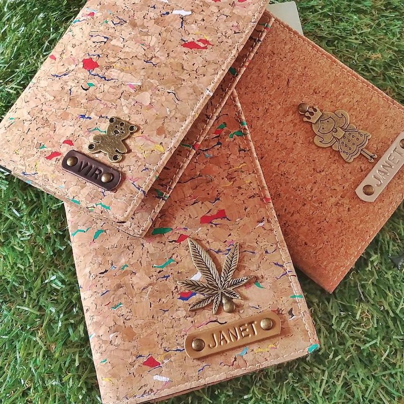 Personalized Cork Series Passport Holder with 1 Charm Etsy