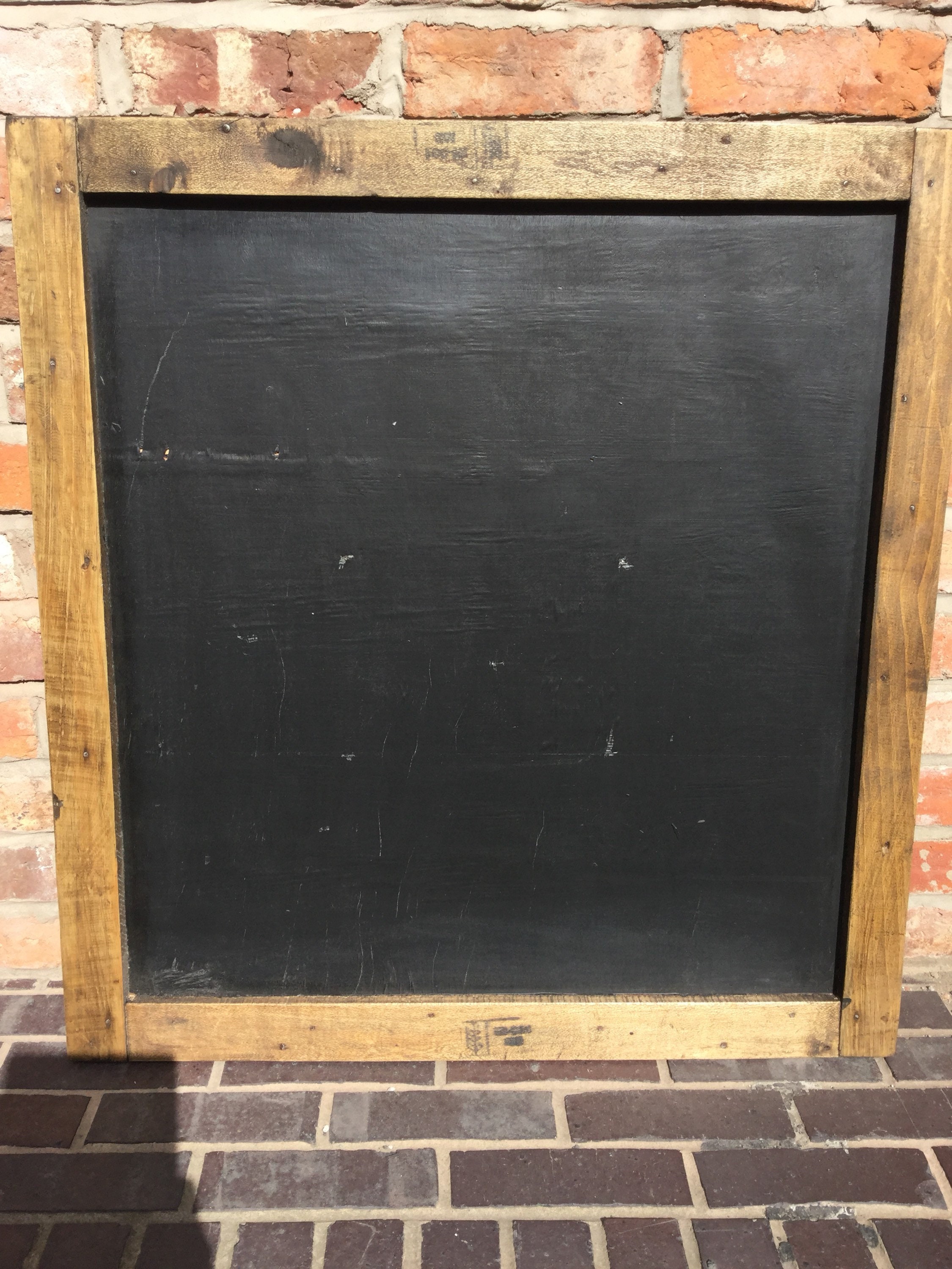 Large Rustic Vintage Chalkboard 80cm x 80cm Etsy