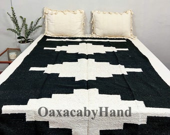Mexican Blanket - Premium Blanket - Baja Blanket - Mexico Fabric - Yoga blanket - Bohemian Blanket - Mexico Thick Blanket