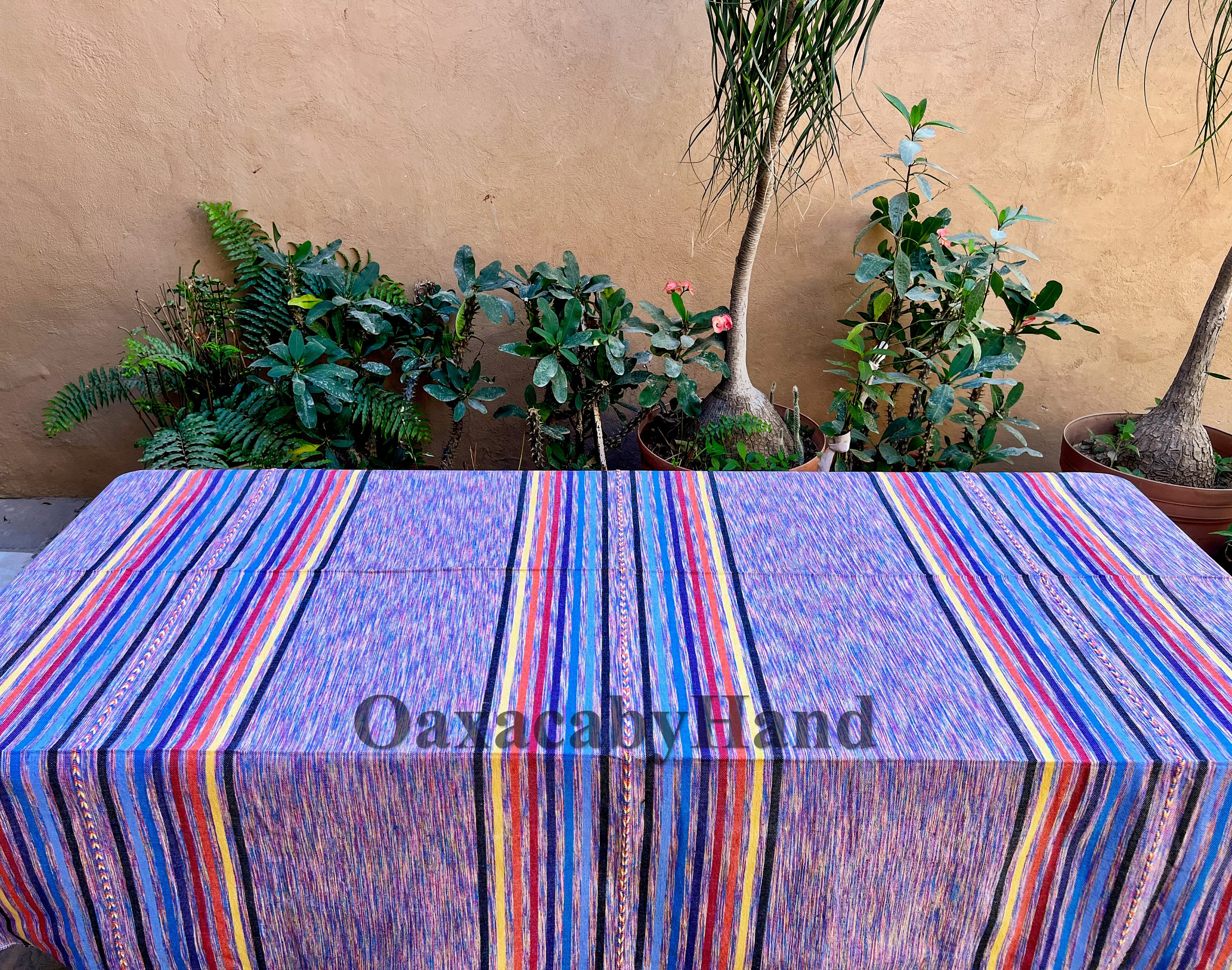 メキシコのテーブルクロス - メキシコのブランケット - オアハカの