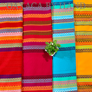 Mexican Tablecloth - Different sizes - Cinco de Mayo Tablecloth - Easy to Wash - Colorful Tablecloth - Striped tablecloth