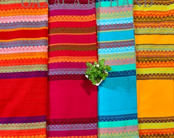 Mexican Tablecloth - Different sizes - Cinco de Mayo Tablecloth - Easy to Wash - Colorful Tablecloth - Striped tablecloth