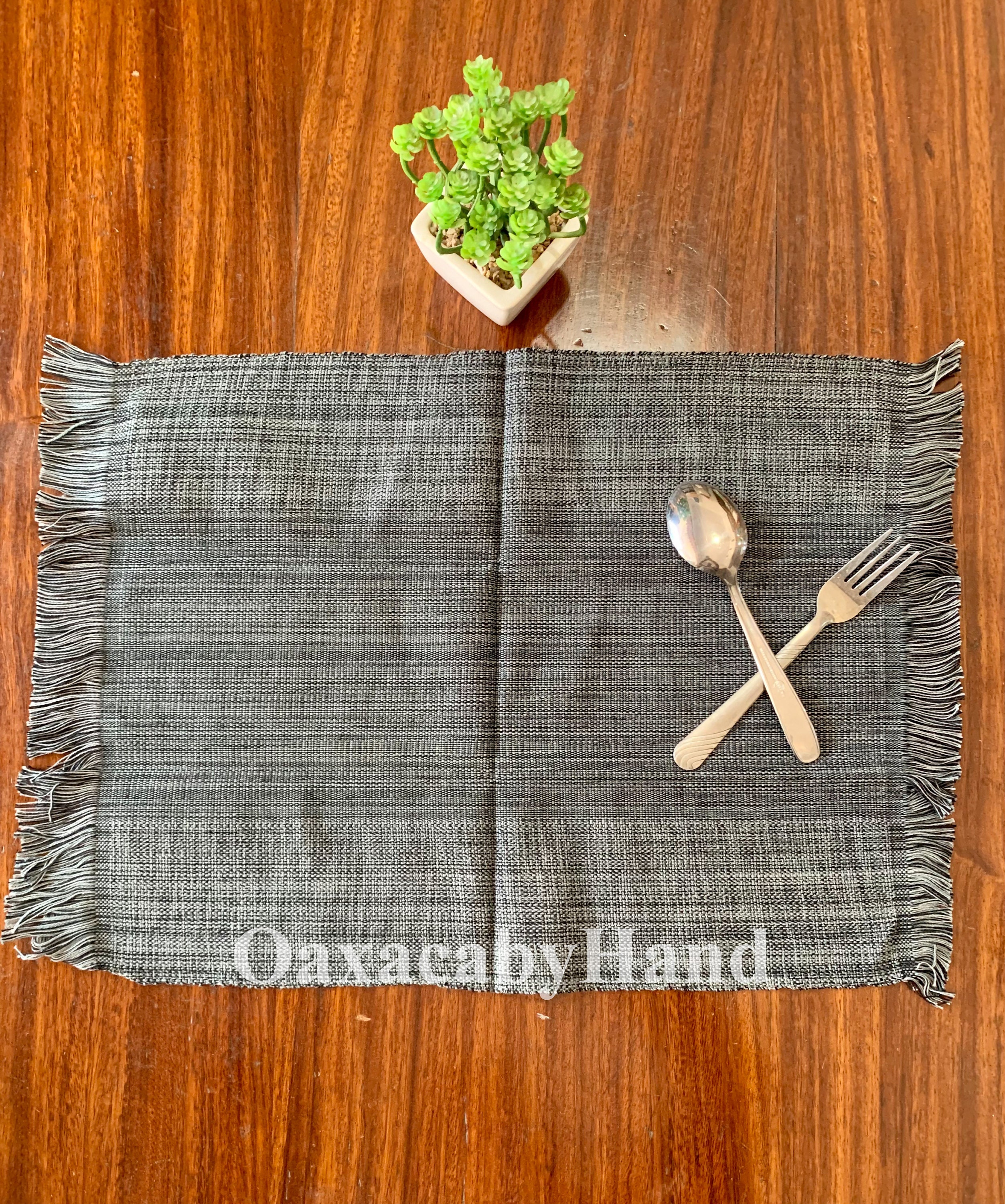 Mexican Placemats Hand Woven Place Mats Neutral Colors Etsy UK