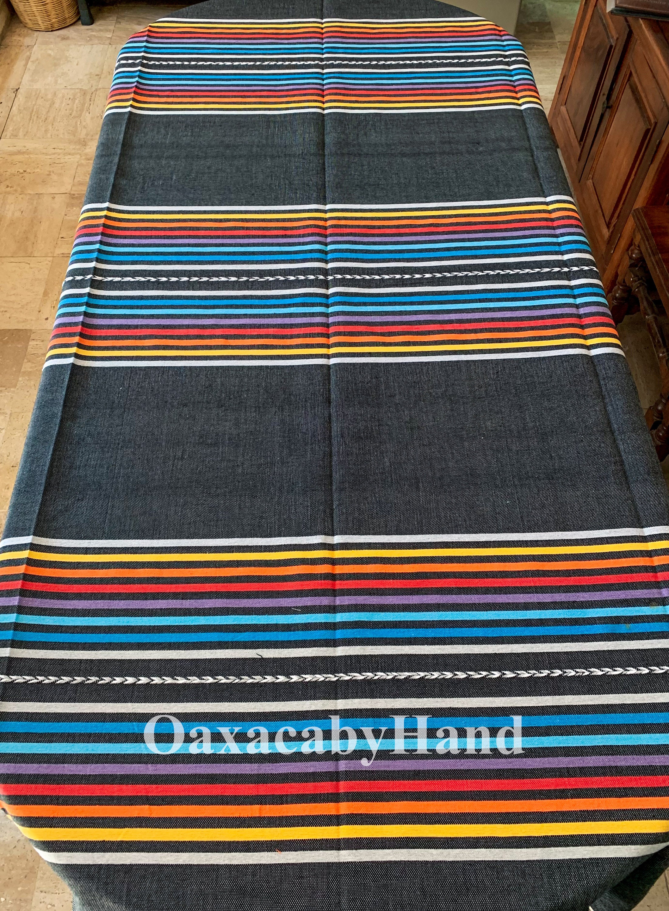 メキシコのテーブルクロス - メキシコのブランケット - オアハカの