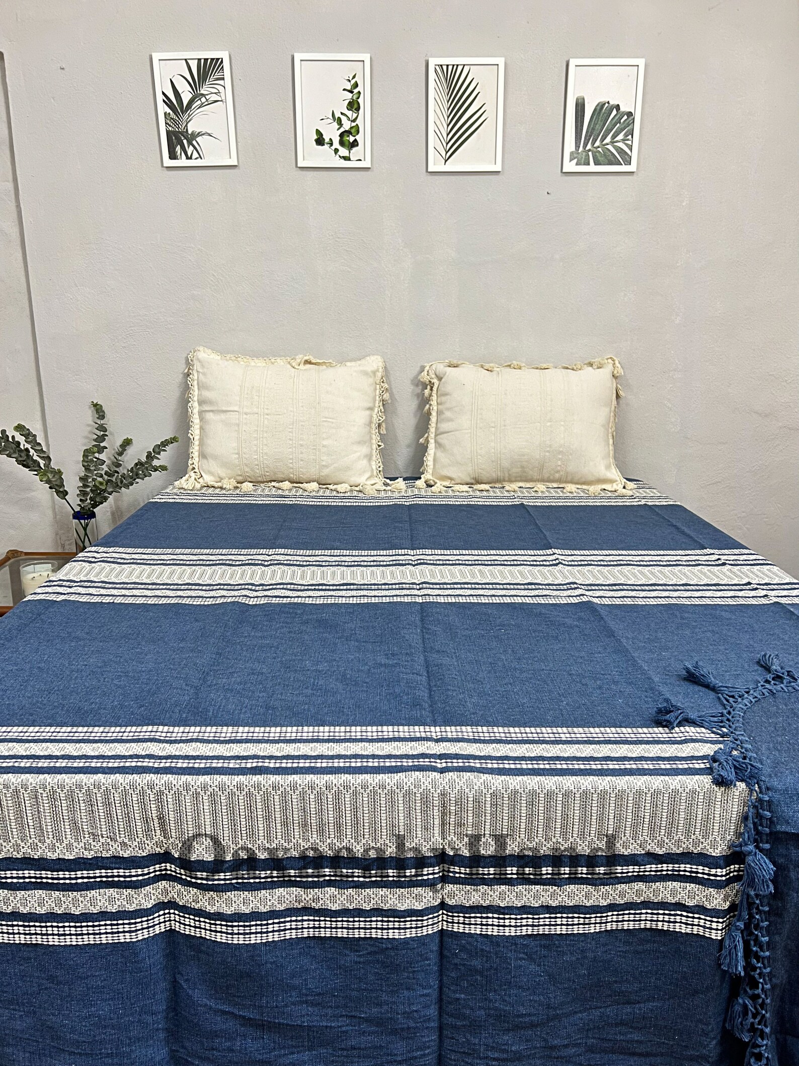 Oaxaca Bedspread Mexican Bedcover Handmade Bedspread Etsy