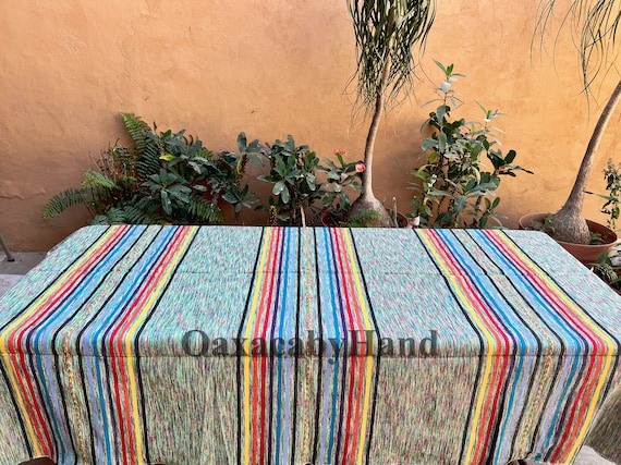 メキシコのテーブルクロス - メキシコのブランケット - オアハカの