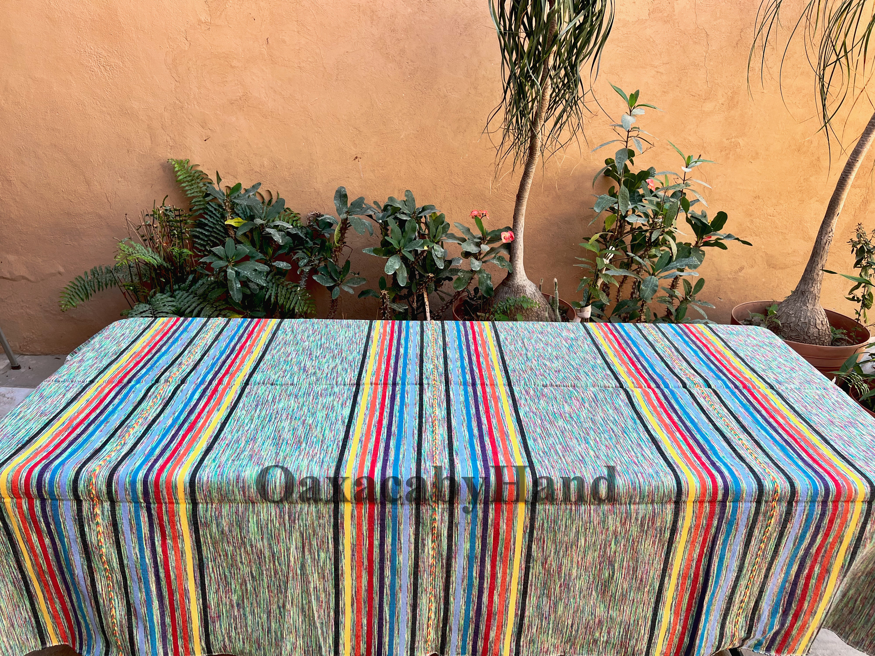 メキシコのテーブルクロス - メキシコのブランケット - オアハカの