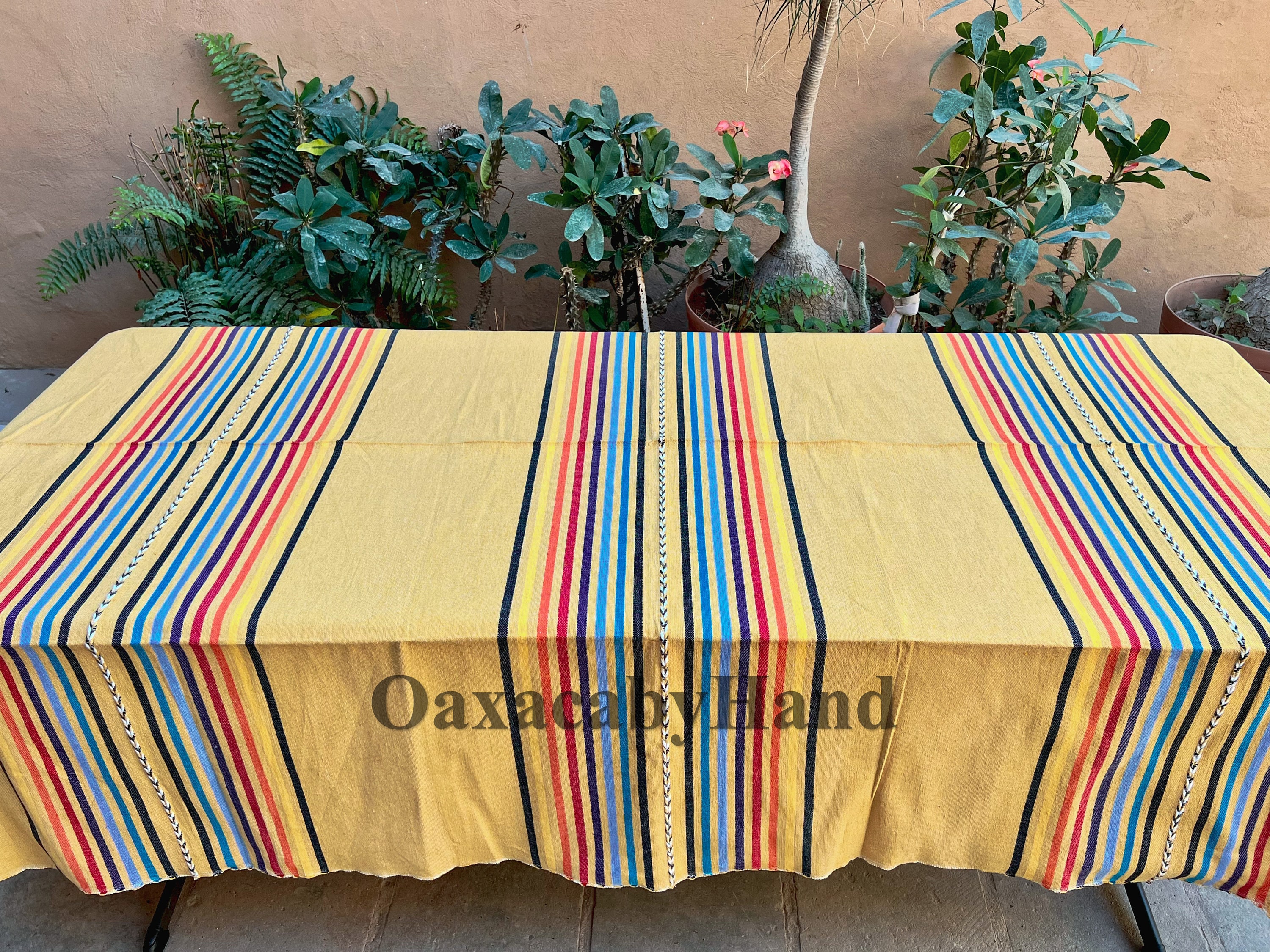 メキシコのテーブルクロス - メキシコのブランケット - オアハカの