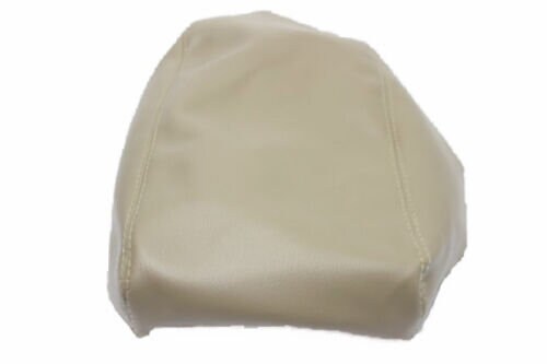 Gray Leather Synthetic Center Console Armrest Cover For Volvo S70 V70