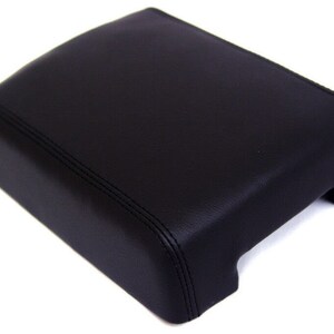 Fit 04-10 VW Touareg REAL LEATHER Center Console Lid Armrest Cover (Skin Only) -More Colors Available to Choose From