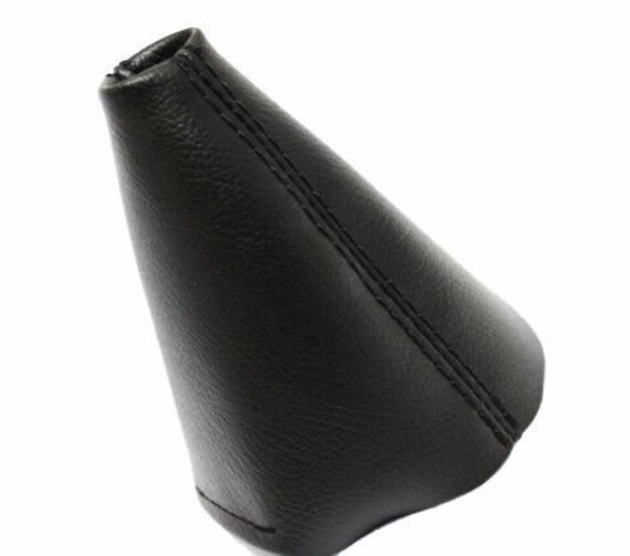 thumbnail image 2 of Kar Designers Real Leather Manual Shift Boot – Black With Red Stitch – Fits 2006-2011 Honda Civic Si 2 of 4