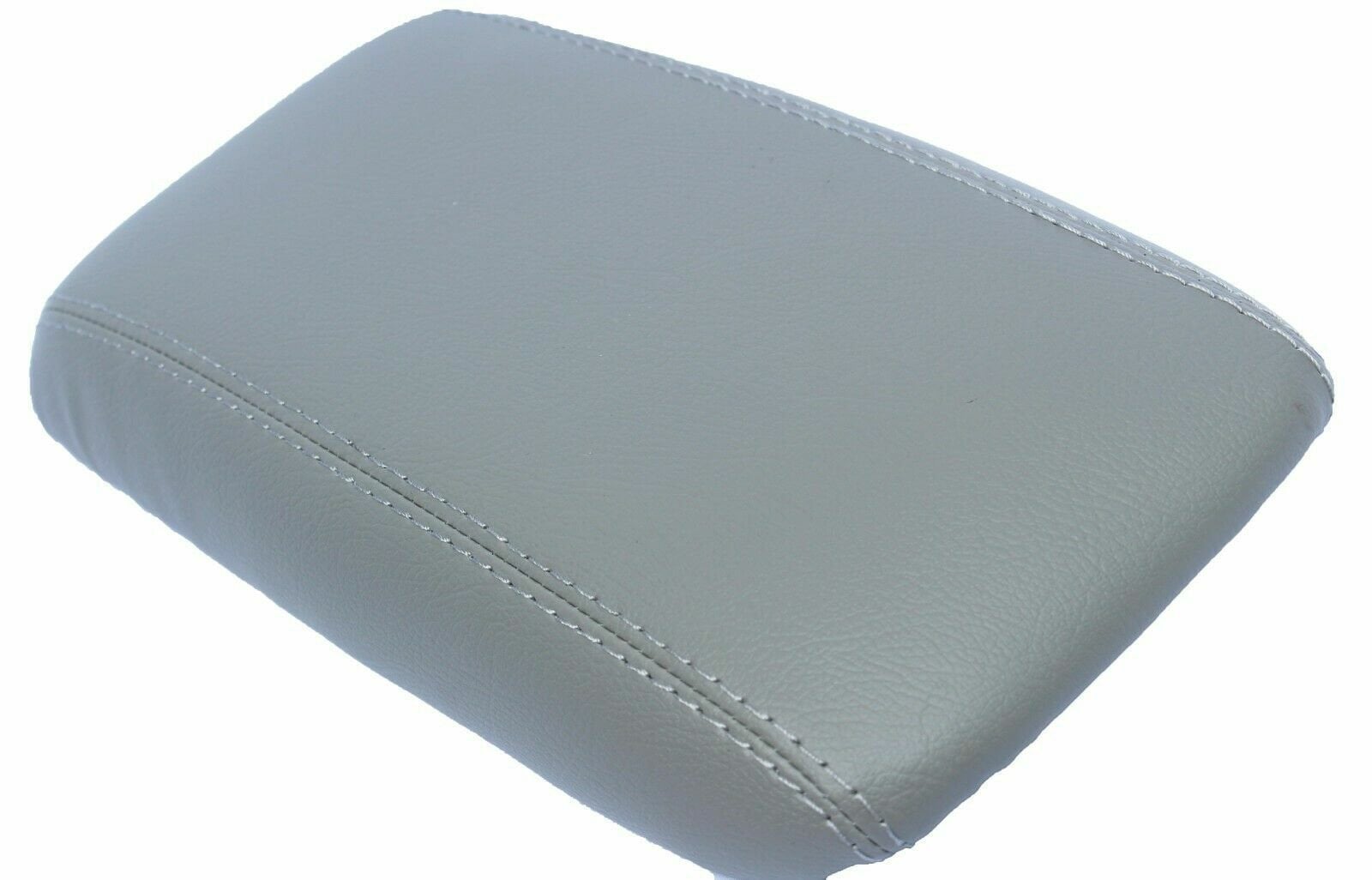 Black w/Blue Stitching Vinyl Center Console Lid Cover For 12-15 Honda Civic