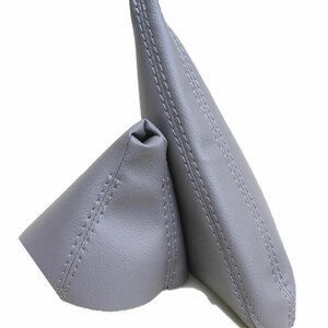 Fits 99-06 BMW E46 Synthetic Leather Automatic Shift Boot & E-Brake Boot SET (Skin Only) - More Colors Available to Choose From