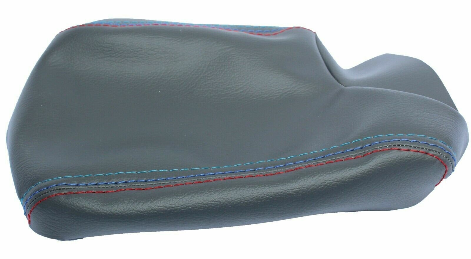 Fits 1992-1999 BMW E36 Real Black Leather Center Console Lid