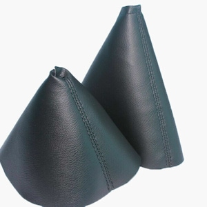 Fits 06-13 Mazda Miata MX-5 Synthetic Leather Manual Shift & Emergency Brake Boot SET (Skin Only) - More Colors Available to Choose From