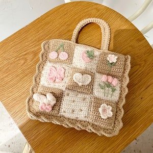 Crochet Strawberry Bag Cute Crochet Bag Purse Cherry Bag Strawberry ...
