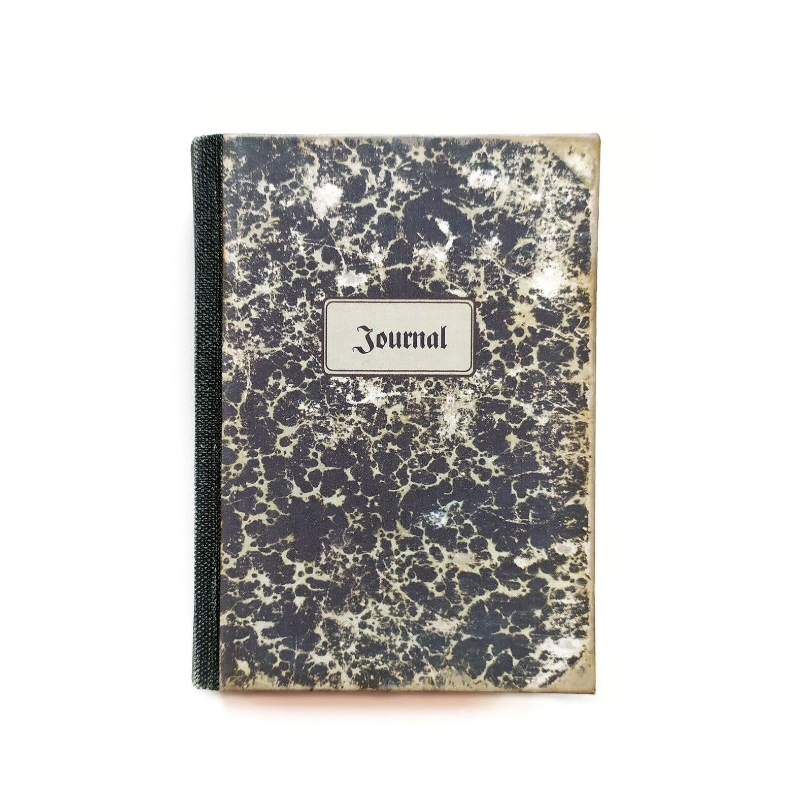 Vintage Lined Journal A6 250 sheets Custom notebook Old Book Etsy