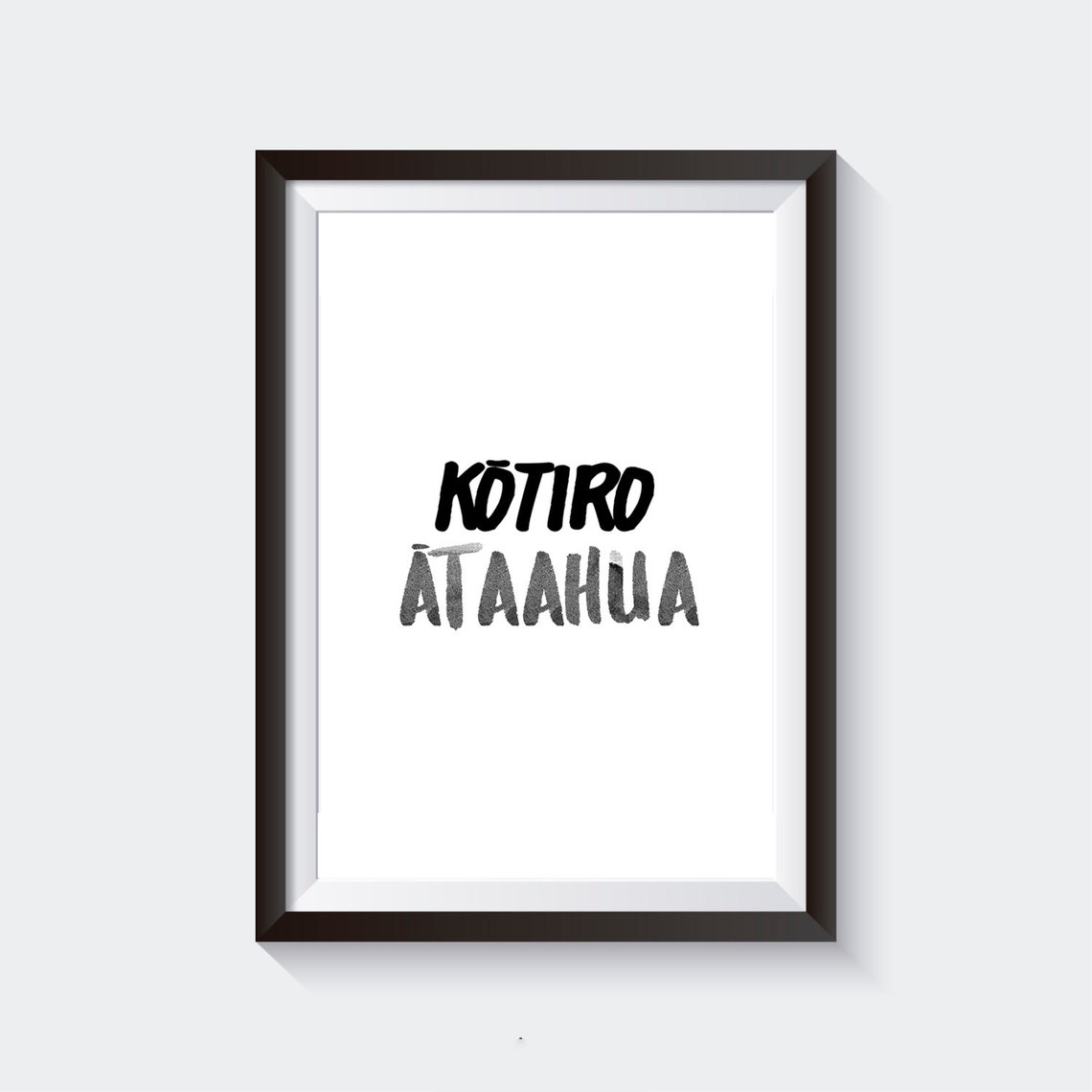 KOTIRO ATAAHUA Printable Maori Wall Art Etsy New Zealand