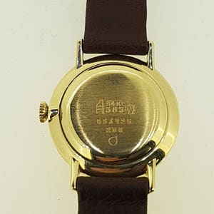 Dugena 14kt gold case, Swiss made image 4