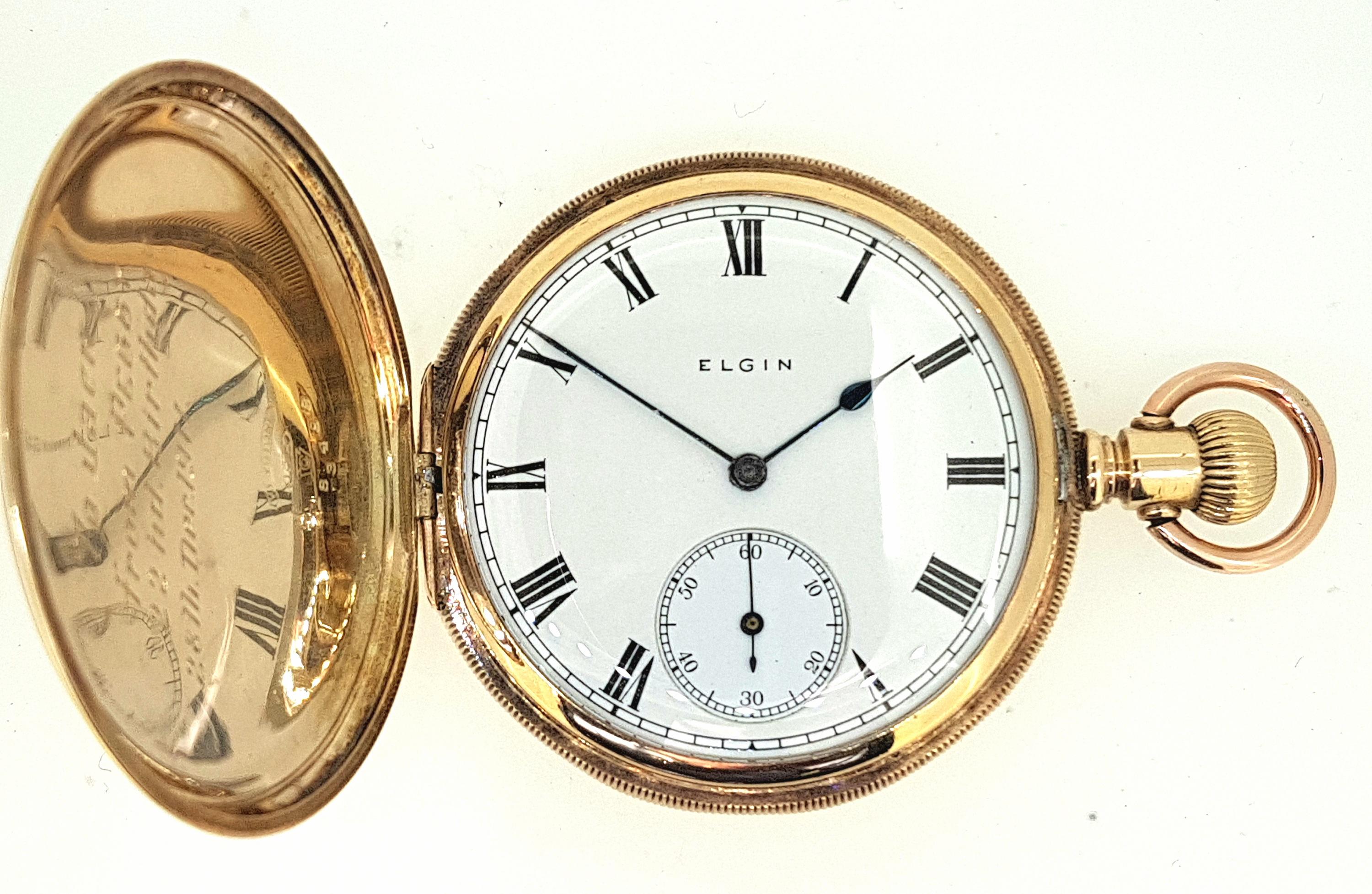 1910 elgin top pocket watch