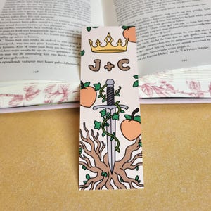 Jude and Cardan Bookmark Fated Lovers | Folk of Air inspired Fanart | Romantasy