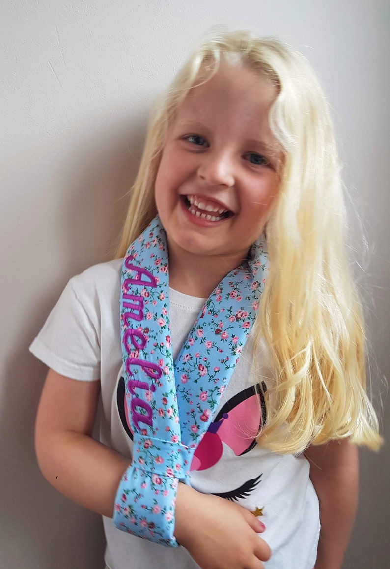 Personalized Broken Arm sling Collar n Cuff Adult and child Etsy