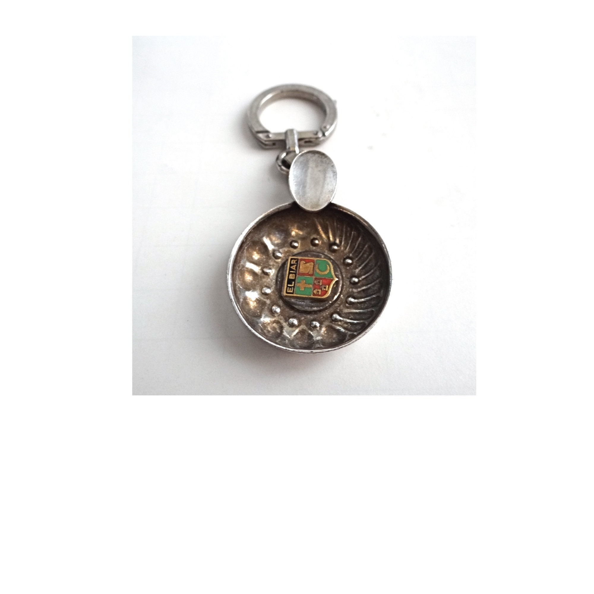 TASTEVIN KEYCHAIN; Vintage Augis Lyon Keychain, El Biar Crest